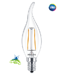 PHILIPS Classic LEDCandle ND 2-25W BA35 E14 827 CL