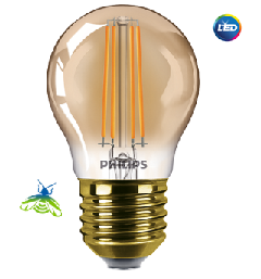 PHILIPS Classic LEDLuster D 5-32W P45 E27 822 GOLD