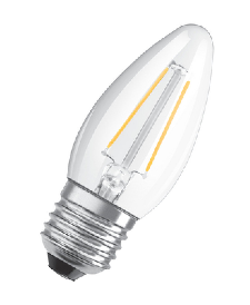OSRAMP P RF CLAS B DIM 4.5 W/827 E27 2700K