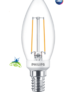 PHILIPS Classic LEDCandle D 2.7-25W B35 E14 827 CL