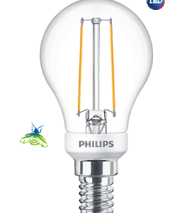 PHILIPS Classic LEDLuster D 2.7-25W P45 E14 827 CL