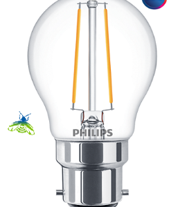 PHILIPS Classic LEDLuster D 5-40W P45 B22 827 CL