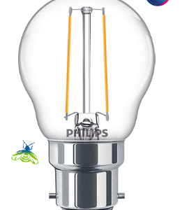 PHILIPS Classic LEDLuster ND 2-25W P45 B22 827 CL