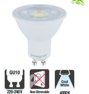 Integral GU10 PAR16 4.7W (56W) 4000K 450lm Non-Dimmable Lamp